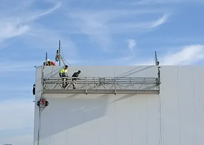Alquiler de plataformas suspendidas colgantes en Lleida