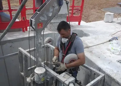 alquiler de cabina duo en planta tratamiento de aguas
